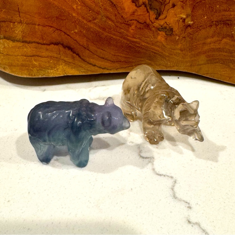 Hand Carved Bears